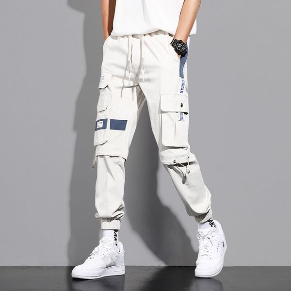 men's pants fashion sweatpants streetwear cargo pants men ribbons pockets joggers hip hop men's trousers 230515, Black
men's pants fashion sweatpants streetwear cargo pants men ribbons pockets joggers hip hop men's trousers 230515, Black