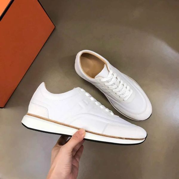 perfect nice easy men sneaker shoes calfskin & suede goatskin rubber sole chic sports outdoor trainers eu 38-46 shoebox, Black
perfect nice easy men sneaker shoes calfskin & suede goatskin rubber sole chic sports outdoor trainers eu 38-46 shoebox, Black