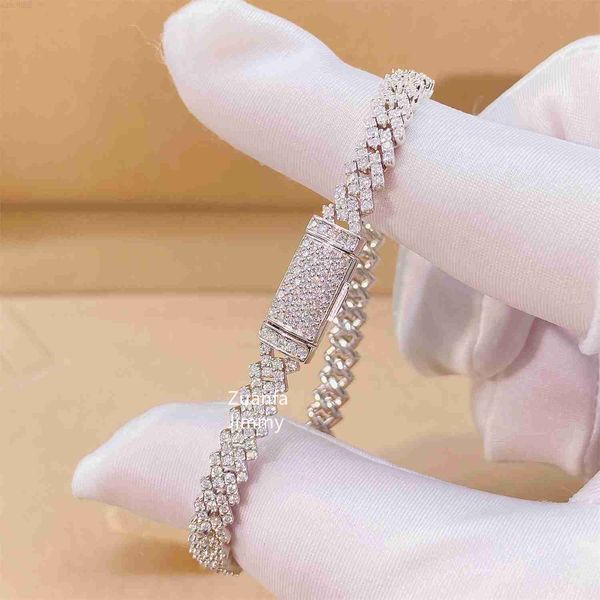 fashion hip hop jewelry 925 silver white gold plated 7mm 8mm 10mm width one row vvs moissanite cuban link bracelet
fashion hip hop jewelry 925 silver white gold plated 7mm 8mm 10mm width one row vvs moissanite cuban link bracelet
