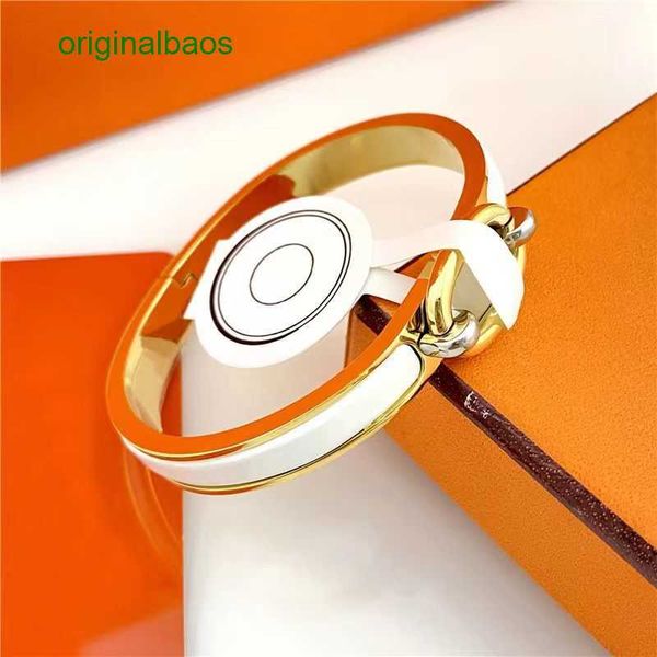 original hemrres designer bracelet bangle designer h pig nose bangles enamel bracelets anchor chain 8 figure buckle couples daily accessorie, Black
original hemrres designer bracelet bangle designer h pig nose bangles enamel bracelets anchor chain 8 figure buckle couples daily accessorie, Black
