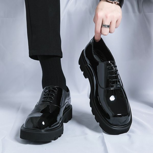 new black dress shoes for men square toe lace-up casual business handmade men shoes ing
new black dress shoes for men square toe lace-up casual business handmade men shoes ing