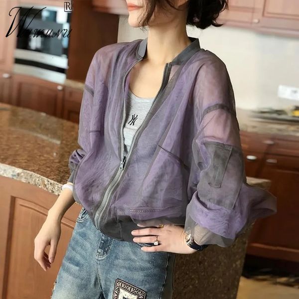 women's jackets summer baseball gauze cropped jacket women korean fashion lightweight sun protection outerwear long sleeve casual chaq, Black;brown
women's jackets summer baseball gauze cropped jacket women korean fashion lightweight sun protection outerwear long sleeve casual chaq, Black;brown