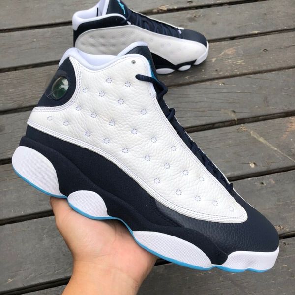 13s unc og leather materials return basketball shoes 13 xiii obsidian powder blue white 2023 latest designer sneakers for sports
13s unc og leather materials return basketball shoes 13 xiii obsidian powder blue white 2023 latest designer sneakers for sports