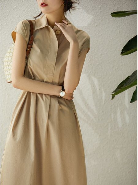 casual dresses summer shirt collar ladies dress lace up retro gentle french fashion short sleeve dress office dating dresses 230515, Black;gray
casual dresses summer shirt collar ladies dress lace up retro gentle french fashion short sleeve dress office dating dresses 230515, Black;gray