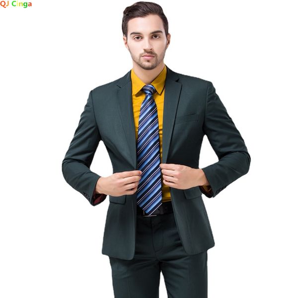 men's suits blazers dark green suit two-piece men's fashion slim dress jacket and pants wedding party men blazer coattrousers red, White;black
men's suits blazers dark green suit two-piece men's fashion slim dress jacket and pants wedding party men blazer coattrousers red, White;black