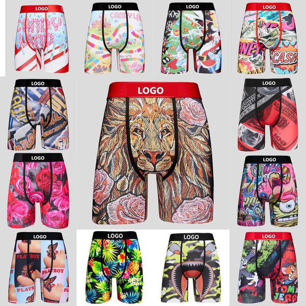 2023 mens underpants branded male underwear fashion pinted soft breathable boxers shorts short pants with package, Black;white
2023 mens underpants branded male underwear fashion pinted soft breathable boxers shorts short pants with package, Black;white