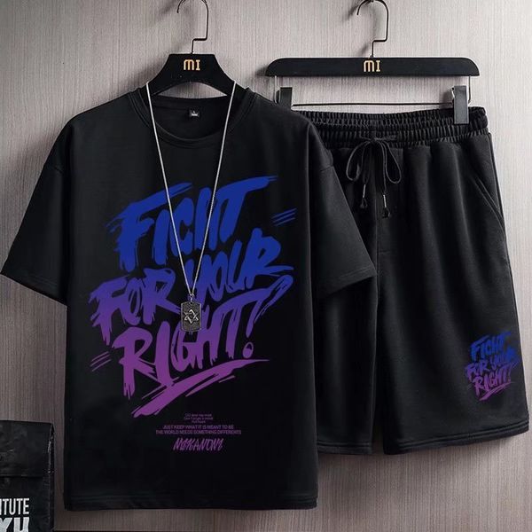 men's tracksuits men's sets fashion hip hop tracksuit men summer two piece set print t shirtshorts casual men clothing joggers set, Gray
men's tracksuits men's sets fashion hip hop tracksuit men summer two piece set print t shirtshorts casual men clothing joggers set, Gray