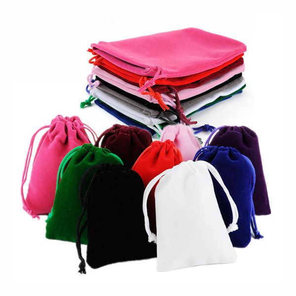 jewelry pouches bags 100pcslot 5*7cm velvet drawstring pouch bag with jewelry bag christmas wedding gift bags pouches with velvet bags whole, Pink;blue
jewelry pouches bags 100pcslot 5*7cm velvet drawstring pouch bag with jewelry bag christmas wedding gift bags pouches with velvet bags whole, Pink;blue