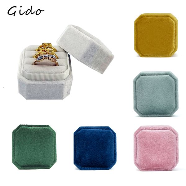 jewelry boxes octagonal velvet ring box single double three slot wedding engagement ring box earring storage box elegant retro 230512, Black;white
jewelry boxes octagonal velvet ring box single double three slot wedding engagement ring box earring storage box elegant retro 230512, Black;white
