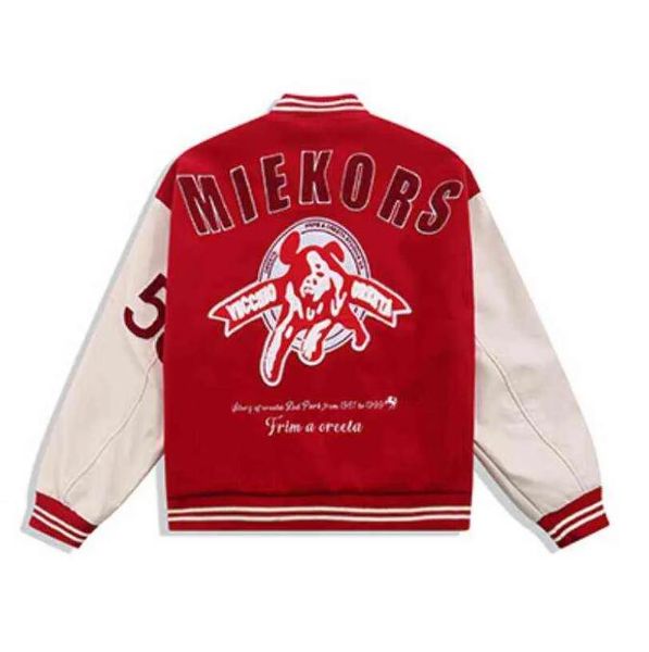 yiciya men's jackets black red oversize varsity jacket vintage men r letter embroidery baseball bomber coats women hip hop streetwear, Black;brown
yiciya men's jackets black red oversize varsity jacket vintage men r letter embroidery baseball bomber coats women hip hop streetwear, Black;brown