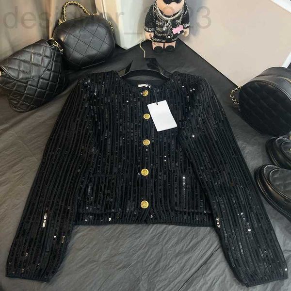 women's jackets luxuriousl 2023 spring rand jacket new women autumn winter fashion jacket metal uckle casual high- sequins coat knittin, Black;brown
women's jackets luxuriousl 2023 spring rand jacket new women autumn winter fashion jacket metal uckle casual high- sequins coat knittin, Black;brown