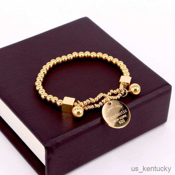 charm bracelets stainless steel ball beads bracelet for women circle tag charm stretch strand bracelet "fantastic eternal new york", Golden;silver
charm bracelets stainless steel ball beads bracelet for women circle tag charm stretch strand bracelet "fantastic eternal new york", Golden;silver