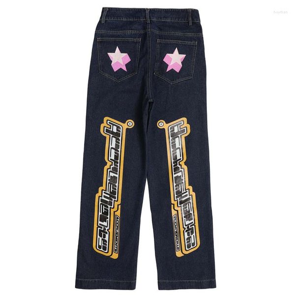men's jeans fashion hi street oversized hip hop streetwear printed denim trousers y2k style loose fit pants, Blue
men's jeans fashion hi street oversized hip hop streetwear printed denim trousers y2k style loose fit pants, Blue