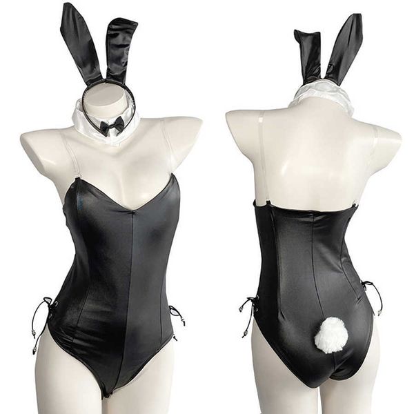 set bunny girl women lingerie faux leather cute rabbit bodysuit cosplay suit jumpsuit girls kawaii costumes 230426, Red;black
set bunny girl women lingerie faux leather cute rabbit bodysuit cosplay suit jumpsuit girls kawaii costumes 230426, Red;black