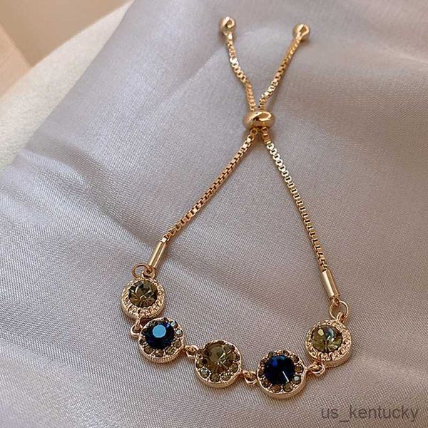 charm bracelets luxury blue color zircon 18k gold plated bracelets for women 2023 new fashion vintage bracelets wedding party jewelry gift, Golden;silver
charm bracelets luxury blue color zircon 18k gold plated bracelets for women 2023 new fashion vintage bracelets wedding party jewelry gift, Golden;silver