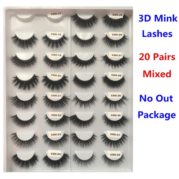 thick 3d mink lashes fluffy full strip lash dramatic cruelty luxury makeup false eyelashes 18-23mm wholesale 20 pairs mixed order cmk17-32
thick 3d mink lashes fluffy full strip lash dramatic cruelty luxury makeup false eyelashes 18-23mm wholesale 20 pairs mixed order cmk17-32