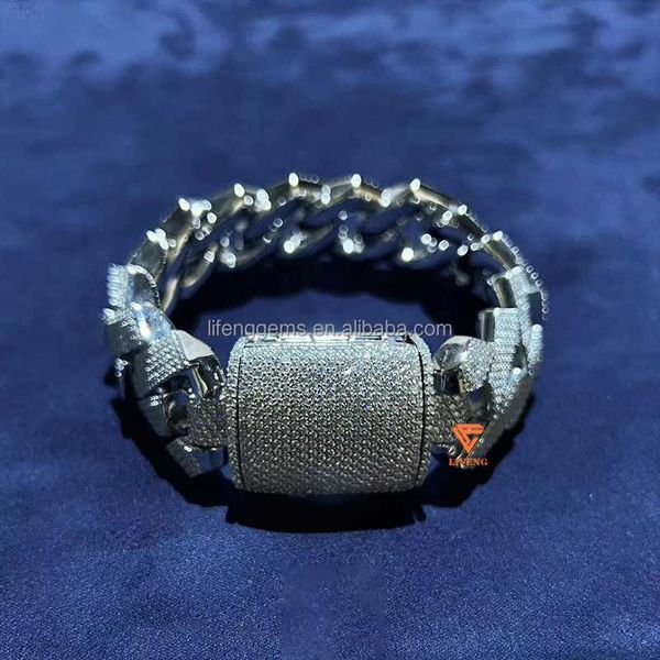 fashion design hip-hop jewelry bracelet 25mm 5row miami silver plated full iced out diamond chain vvsmoissanite cuban link chain
fashion design hip-hop jewelry bracelet 25mm 5row miami silver plated full iced out diamond chain vvsmoissanite cuban link chain
