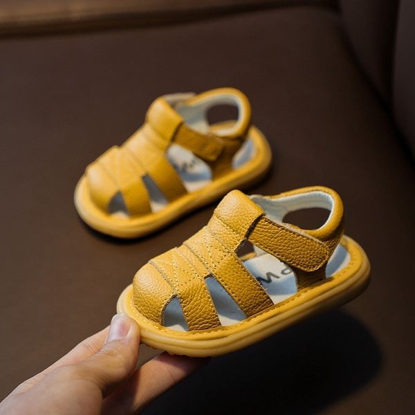 sandals boys summer sandals infant anti-collision toddler shoes baby girls soft bottom genuine leather kids children beach sandals 230515, Black;red
sandals boys summer sandals infant anti-collision toddler shoes baby girls soft bottom genuine leather kids children beach sandals 230515, Black;red