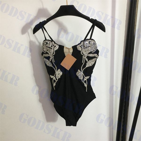 rose diamond swimwear for women designer one piece bikini womens strap swimsuit see through bathing suit, White;black
rose diamond swimwear for women designer one piece bikini womens strap swimsuit see through bathing suit, White;black