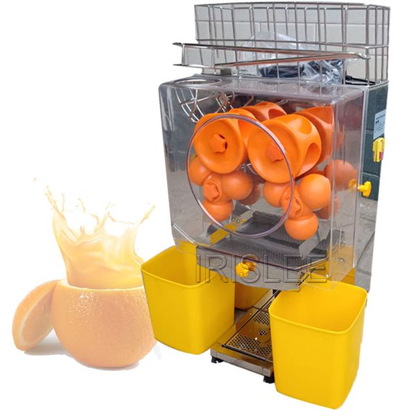 DHgate Factory Automatic Orange Juice Machine Citrus Juicer Lemon Squeezer Machine listed by DHgate