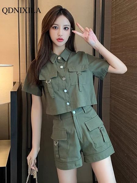 women's two piece pants summer cargo women short sets korean style fashion elegant in matching sets casual 2 piece sets women's su, White
women's two piece pants summer cargo women short sets korean style fashion elegant in matching sets casual 2 piece sets women's su, White