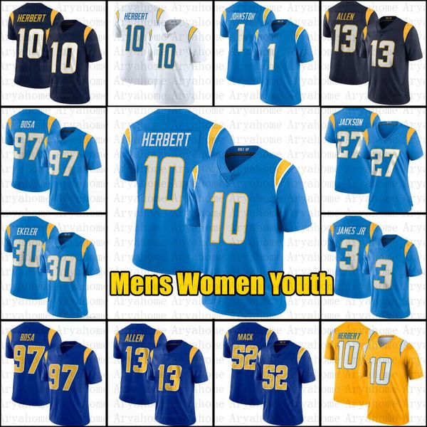 10 justin herbert football jersey quentin johnston khalil mack joey bosa keenan allen austin ekeler james derwin jr jc jackson eric kendrick, Black;red
10 justin herbert football jersey quentin johnston khalil mack joey bosa keenan allen austin ekeler james derwin jr jc jackson eric kendrick, Black;red