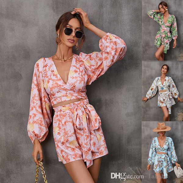 womens jumpsuits 2023 spring summer new suit sets printed elegant deep neck long sleeve shirt and high waist shorts bodysuit set, Black;white
womens jumpsuits 2023 spring summer new suit sets printed elegant deep neck long sleeve shirt and high waist shorts bodysuit set, Black;white