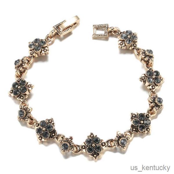charm bracelets unique gray crystal bracelets for woman antique gold color style enic bride bangles vintage wedding jewelry, Golden;silver
charm bracelets unique gray crystal bracelets for woman antique gold color style enic bride bangles vintage wedding jewelry, Golden;silver