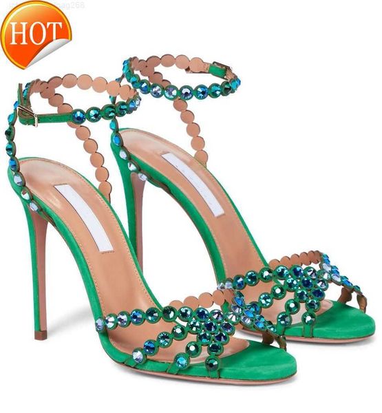sandals 2023 summer brand women tequila shoes aquazzuras high heels lady crystal-embellished dress bridal wedding gladiator sandalias eu35-4, Black
sandals 2023 summer brand women tequila shoes aquazzuras high heels lady crystal-embellished dress bridal wedding gladiator sandalias eu35-4, Black
