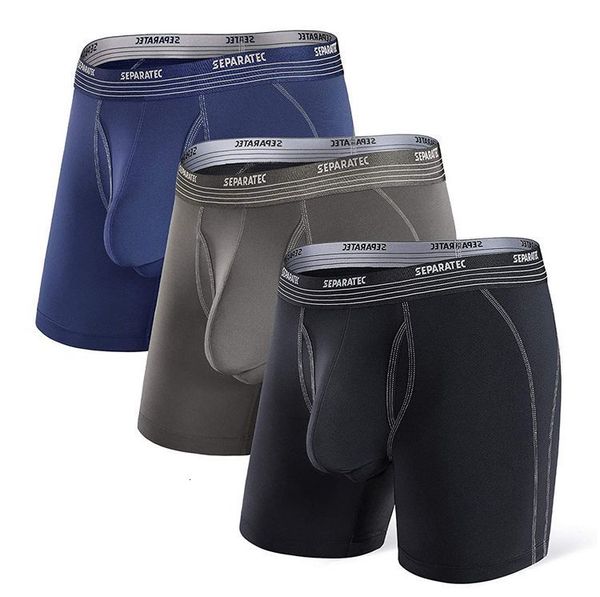 underpants separatec 3pack men underwear breathable boxer brief lightweight sport quick dry performance dual pouch underwear long leg boxer, Black;white
underpants separatec 3pack men underwear breathable boxer brief lightweight sport quick dry performance dual pouch underwear long leg boxer, Black;white
