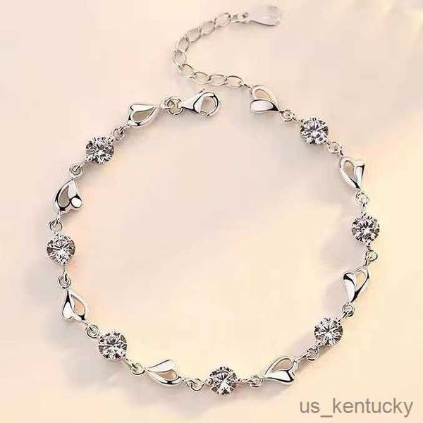 charm bracelets 925 stamped silver color zircon heart shed bracelets crystals for women valentines gift wedding party cute jewelry, Golden;silver
charm bracelets 925 stamped silver color zircon heart shed bracelets crystals for women valentines gift wedding party cute jewelry, Golden;silver