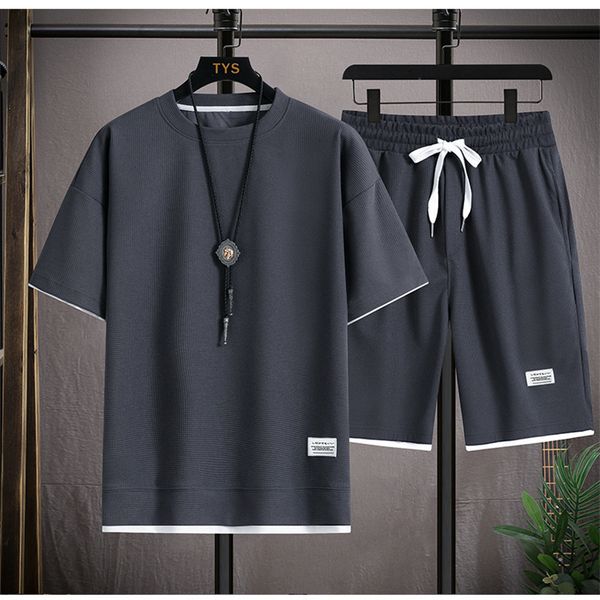 men's tracksuits summer men's two piece set linen fabric casual t-shirt and shorts set mens sports suit fashion short sleeve track, Gray
men's tracksuits summer men's two piece set linen fabric casual t-shirt and shorts set mens sports suit fashion short sleeve track, Gray