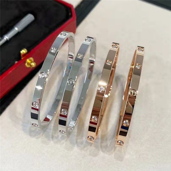 4mm thin 6th titanium steel bangle designer women men love bracelet bangles silver rose gold screw screwdriver nail bracelet couple jewelry, Black
4mm thin 6th titanium steel bangle designer women men love bracelet bangles silver rose gold screw screwdriver nail bracelet couple jewelry, Black