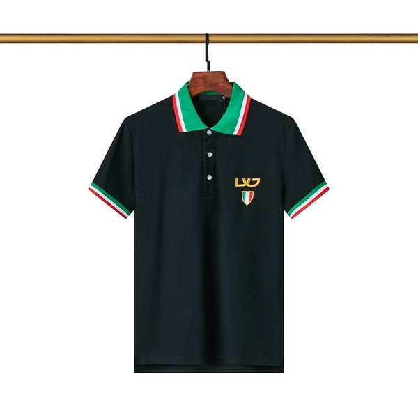 2e001# new mens stylist polo shirts luxury italy mens designer clothes short sleeve fashion mens summer t shirt, White;black
2e001# new mens stylist polo shirts luxury italy mens designer clothes short sleeve fashion mens summer t shirt, White;black