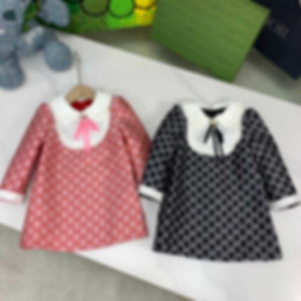 clothing sets high-end children's wear letter lapel autumn girl's dress light luxury princess first year casual, White
clothing sets high-end children's wear letter lapel autumn girl's dress light luxury princess first year casual, White