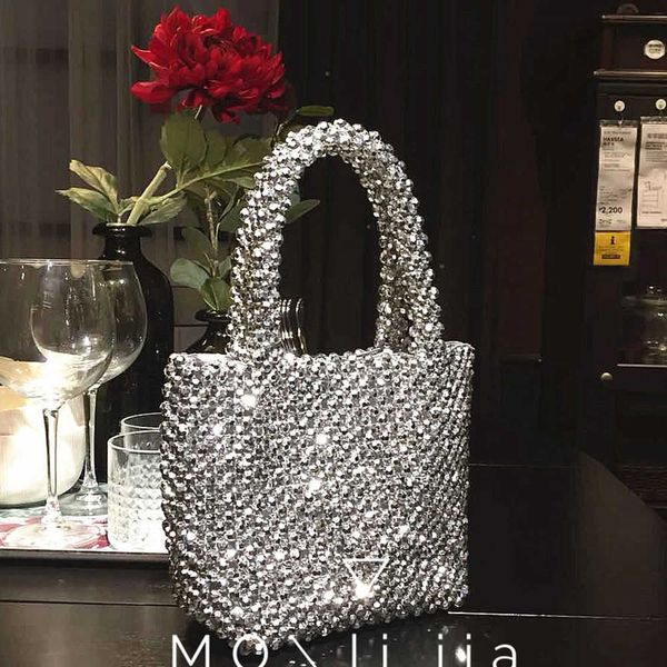 shoulder bags pearl bucket designer summer handmade beach ladies handbag fashion silver bead cute purses and handbags for women 230426
shoulder bags pearl bucket designer summer handmade beach ladies handbag fashion silver bead cute purses and handbags for women 230426
