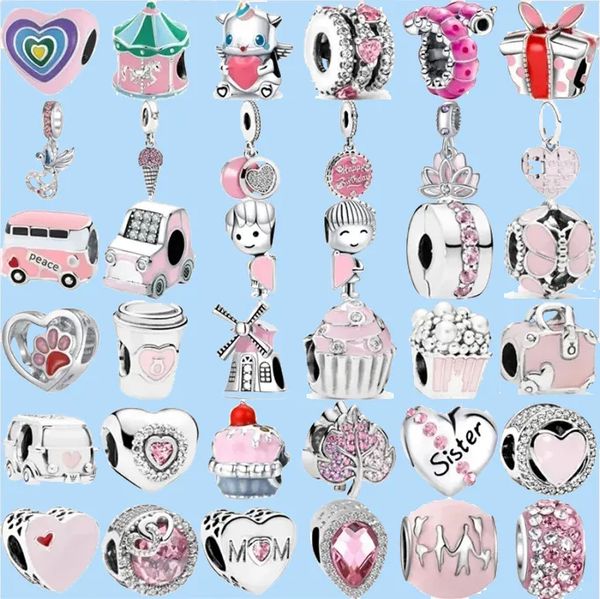 925 charm beads accessories fit pandora charms jewelry bruno the unicorn rocking horse charm love, Black
925 charm beads accessories fit pandora charms jewelry bruno the unicorn rocking horse charm love, Black