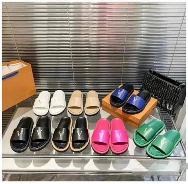 couples flat slippers letter printing designer slippers summer fashion men womens leisure leather slipper sandbeach shoes, Black
couples flat slippers letter printing designer slippers summer fashion men womens leisure leather slipper sandbeach shoes, Black
