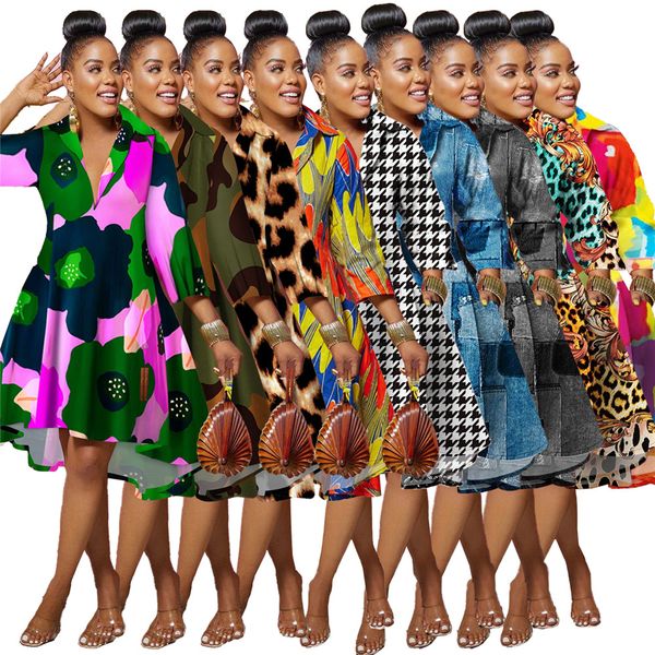 2023 designer cute printing mini dresses lapel collar deep v summer y2k long sleeve loose dress irregular hem casual women clothing wholesal, Black;gray
2023 designer cute printing mini dresses lapel collar deep v summer y2k long sleeve loose dress irregular hem casual women clothing wholesal, Black;gray