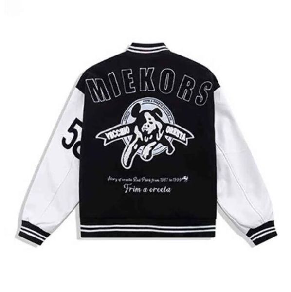 men's jackets black red oversize varsity jacket vintage men r letter embroidery baseball bomber coats women hip hop streetwear leather, Black;brown 
men's jackets black red oversize varsity jacket vintage men r letter embroidery baseball bomber coats women hip hop streetwear leather, Black;brown