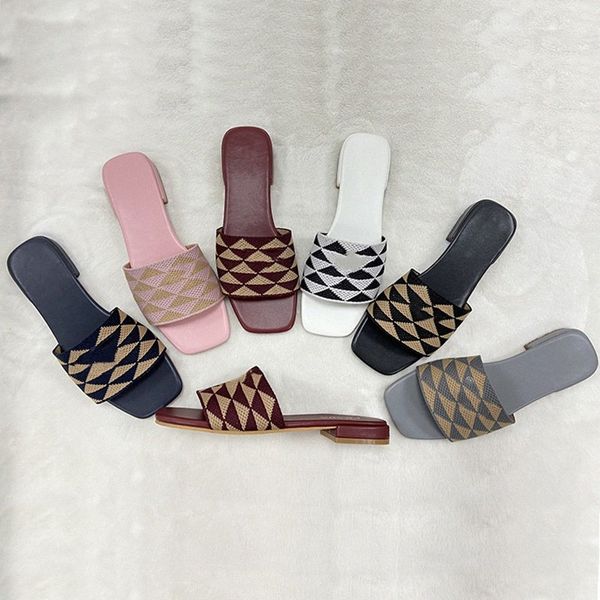 new designer women slides embroidered fabric slippers metallic slide sandals woman luxury sandal triangle heels fashion summer beach low hee, Black
new designer women slides embroidered fabric slippers metallic slide sandals woman luxury sandal triangle heels fashion summer beach low hee, Black