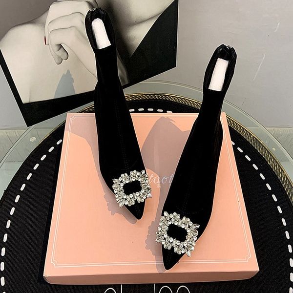 boots sepatu bot pergelangan kaki wanita pendek berlian imitasi musim semi gugur bertumit tinggi modis 230516, Black
boots sepatu bot pergelangan kaki wanita pendek berlian imitasi musim semi gugur bertumit tinggi modis 230516, Black