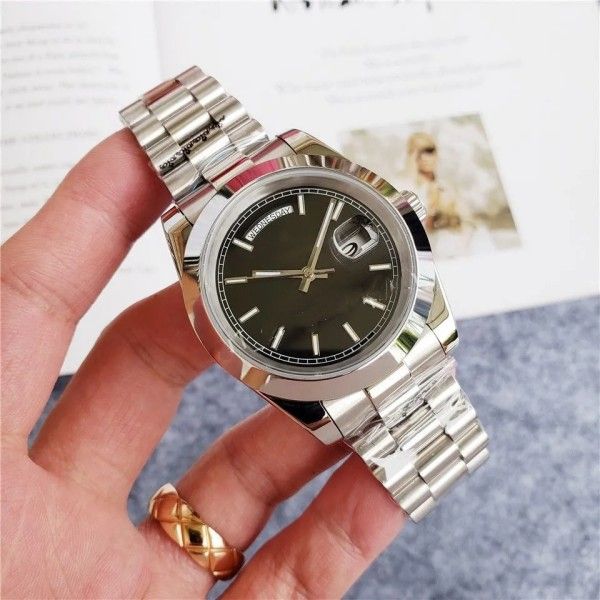 men's double calendar high-quality sapphire luminous watch automatic mechanical 41mm classic stainless steel with automatic men's, Slivery;golden
men's double calendar high-quality sapphire luminous watch automatic mechanical 41mm classic stainless steel with automatic men's, Slivery;golden
