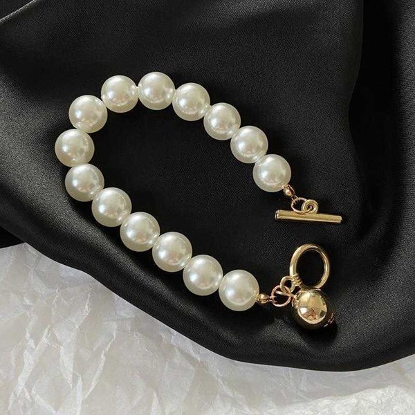 ornament simple temperament pearl strands all match bracelet personality ins cold style handmade beaded, Black
ornament simple temperament pearl strands all match bracelet personality ins cold style handmade beaded, Black