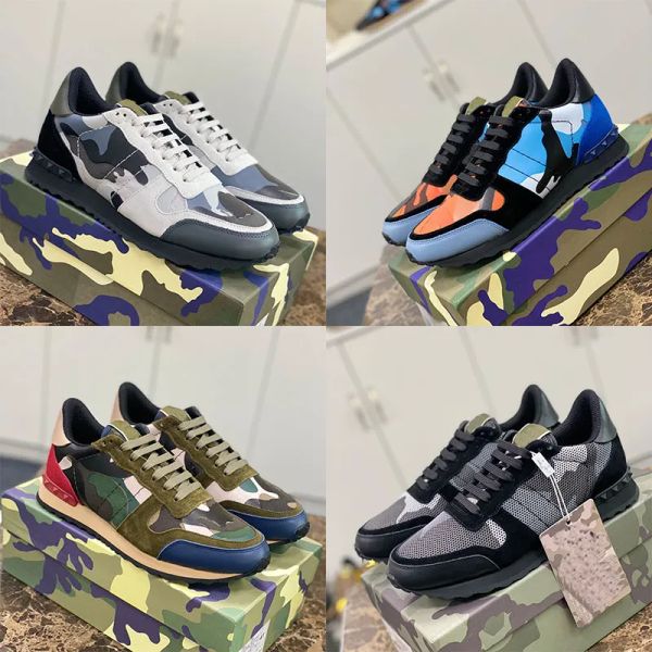 with box valentinoity designer vt shoes designer shoes platform men's sports shoes leather camouflage rubber shoes rockrunner camouf ll, Black
with box valentinoity designer vt shoes designer shoes platform men's sports shoes leather camouflage rubber shoes rockrunner camouf ll, Black