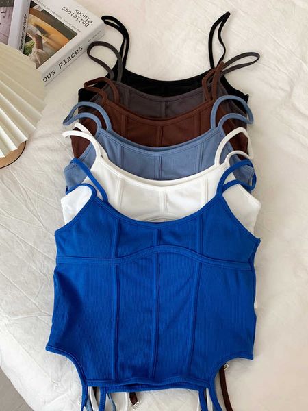 women's tanks camis heliar summer blue spaghetti strappy camis women ribbed crop casual crop for women bandage camis women aa230515, White
women's tanks camis heliar summer blue spaghetti strappy camis women ribbed crop casual crop for women bandage camis women aa230515, White