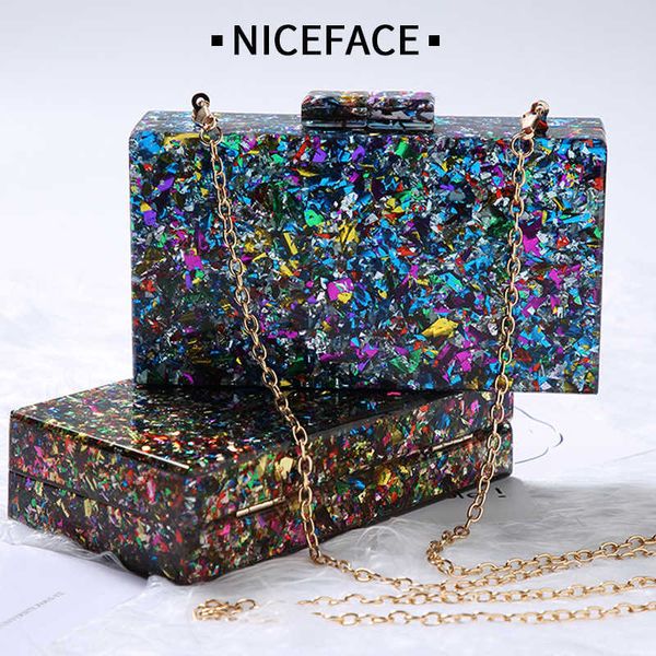 new ins flash pattern acrylic single shoulder messenger bag chain bag fashion dinner small square bag 230516
new ins flash pattern acrylic single shoulder messenger bag chain bag fashion dinner small square bag 230516