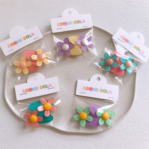 1 pair new sweet girl princess cute colorful acrylic flower hairpins headwear korean fashion children's hair accessorie, Slivery;white
1 pair new sweet girl princess cute colorful acrylic flower hairpins headwear korean fashion children's hair accessorie, Slivery;white