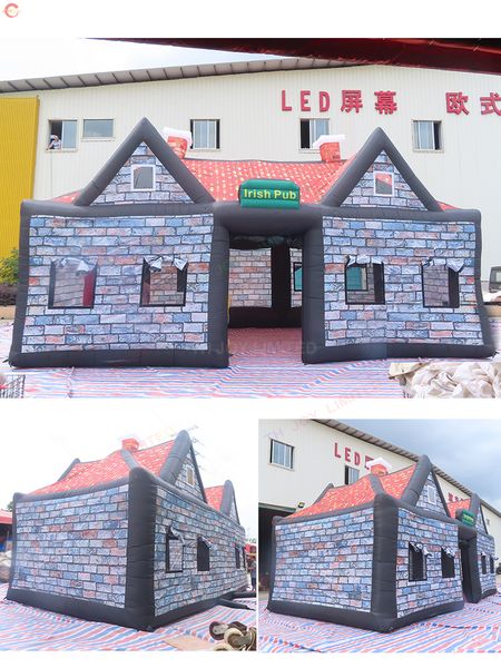 outdoor activities custom design big portable blow up tent inflatable irish pub with digital printing
outdoor activities custom design big portable blow up tent inflatable irish pub with digital printing