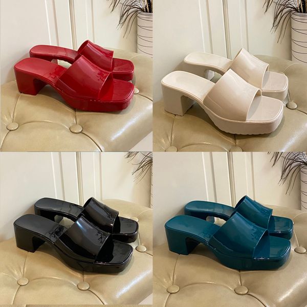 designer women slippers jelly sandals chunky rubber slippers summer thick bottom slipper high heels sandal beach slides alphabet pink green, Black
designer women slippers jelly sandals chunky rubber slippers summer thick bottom slipper high heels sandal beach slides alphabet pink green, Black